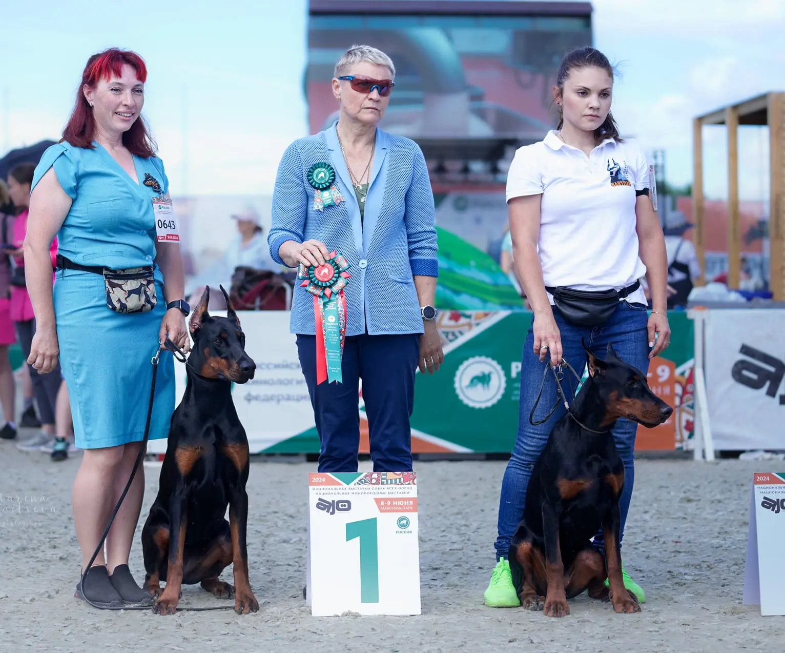 Exclusive Star - Doberman Yuppi (Эксклюзив Стар Доберман Юппи) / Rose (Dan Smile Lillian & Livonia Baron Imperial)